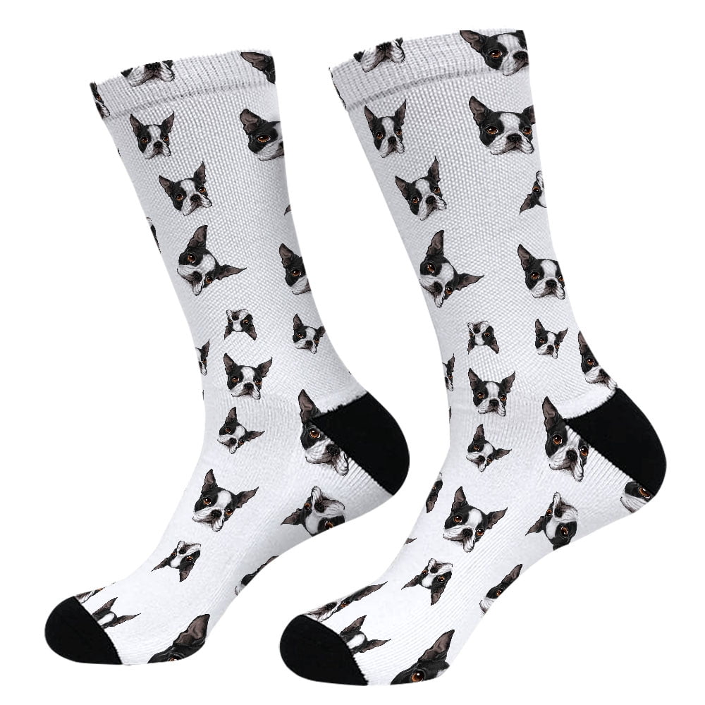 Cactus Pattern Unisex Funny Casual Crew Socks Athletic Socks For Boys Girls Kids Teenagers