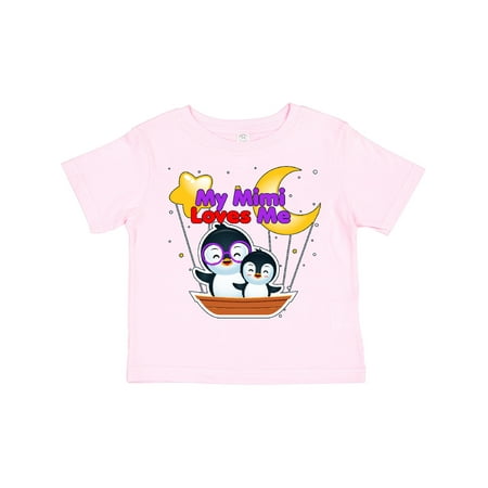 

Inktastic My Mimi Loves Me Penguin Gift Toddler Boy or Toddler Girl T-Shirt