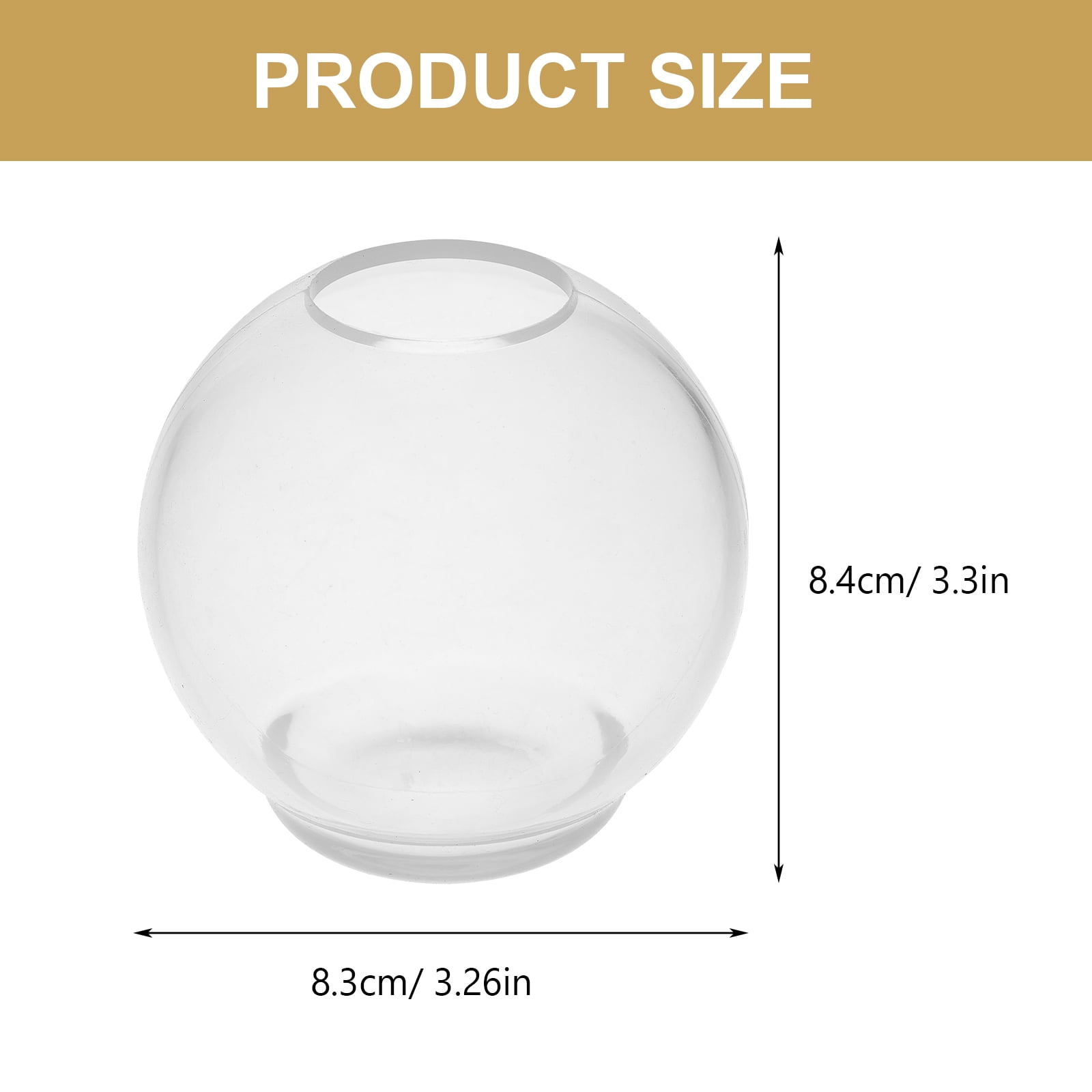 FONDOTIN Silicone Sphere Molds for Epoxy Resin Crafting, 6-Piece Set for Resin