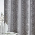 thumbnail image 5 of THD Venice Moroccan Tile 100% Complete Blackout Thermal Insulated Grommet Curtain Panels, Set of 2, 5 of 48