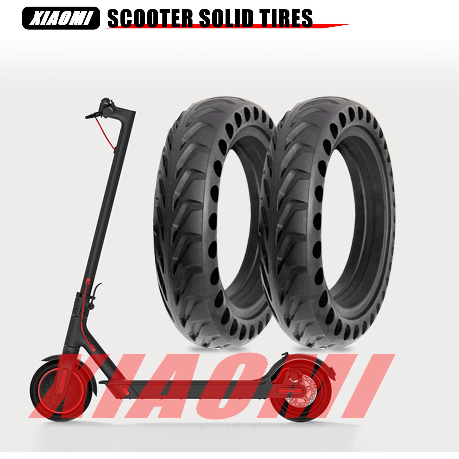 For Xiaomi Mijia M365 8.5inch Solid Tires Wheel Explosion-proof Tire Replace 