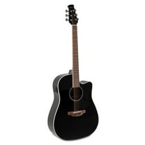Ovation Applause AP510.104 Dreadnought Acoustic-Electric Guitar  Black Gloss