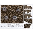 thumbnail image 5 of MINTREUS Womens Pajamas Sets 2 Piece knit Lounge Set Sleepwear With Pockets Loose fit M-3XL, 5 of 8