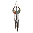 thumbnail image 2 of Southwest Gecko Lizard Moon Arrow Feather Wind Chime, 2 of 7