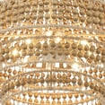 thumbnail image 2 of SIL-B6008-BS Crystorama Lighting Silas - 8 Light Chandelier-27.25 Inches Tall and 30 Inches Wide     -Traditional Installation, 2 of 10
