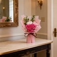 thumbnail image 6 of Kyusrd Mother's Day Gift for Women Girlfriend Simulated Flower Rose Soap Flower Carnation Bouquet Gift for Mom And Wife Birthday, 6 of 6