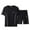 Black, variant on Mens Workout Sets 2 Piece Outfits Lounge Sets Short Sleeve Button down Shirts Shorts Matching Summer Clothes