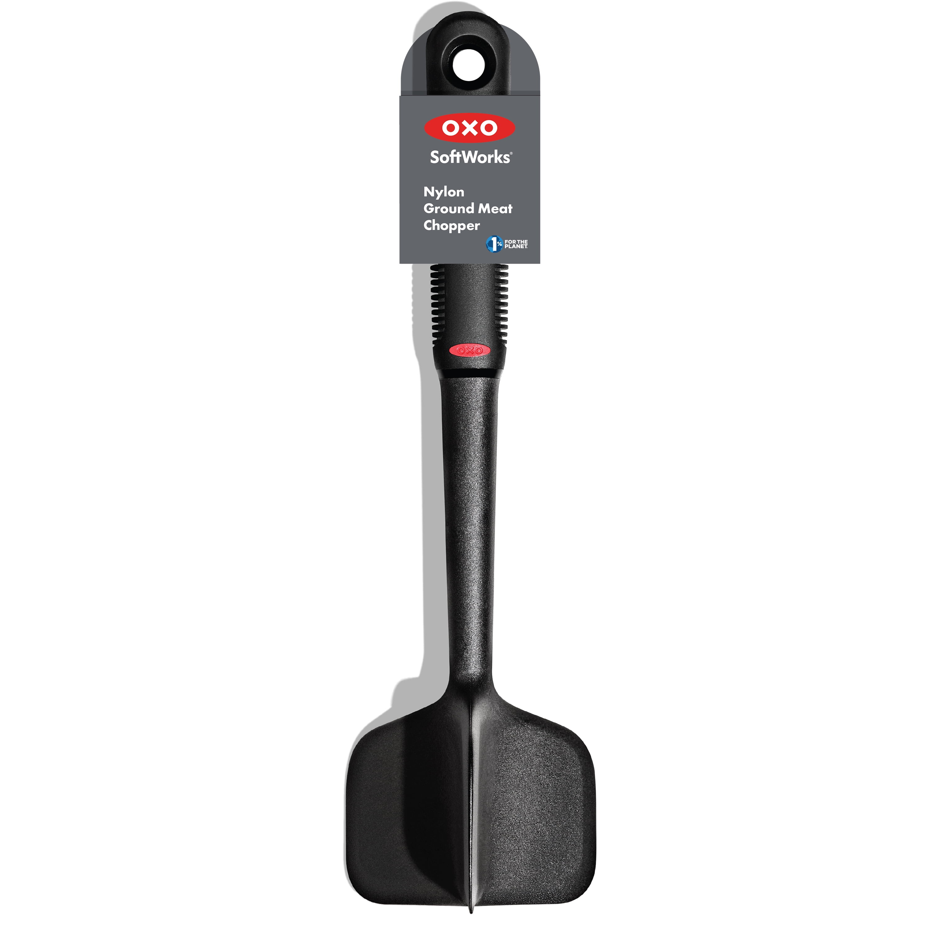 OXO Softworks Ground Silicone Meat Chopper, Black