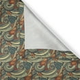 thumbnail image 5 of Ambesonne Ethnic Grommet Curtain, Contrast Vivid Tones, 50" x 96", Avocado Green, 5 of 6