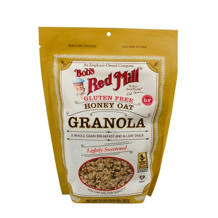 Bob's Red Mill Gluten Free Honey Oat Granola, 12 OzRDC16