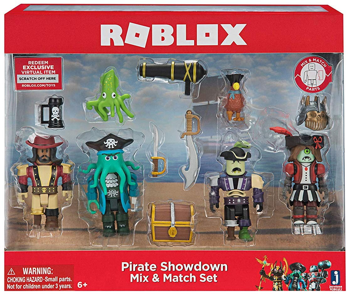Roblox Pirate Showdown Mix Match Figure Assortment 4 Pack