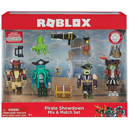Roblox Mix Match Pirate Showdown Figure 4 Pack Set - 