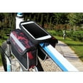thumbnail image 2 of Bolsa para sillín de bicicleta Bolsa para tubo superior de ciclismo Impermeable PVC transparente, 2 of 7
