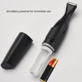 thumbnail image 3 of Men Beard Trimmer, Versatile Low Noise USB Charging Ergonomic Handle Electric Beard Clipper  For Daily, 3 of 8