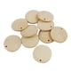 thumbnail image 5 of Aproximadamente 100 piezas redondas de madera, pintables, para hacer tarjetas, manualidades, 20mm, 5 of 7