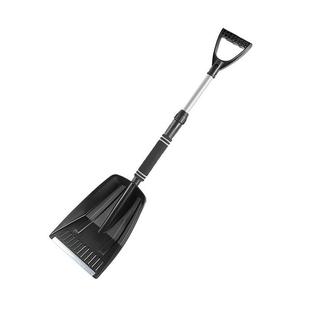SDNall Shovel for Snow Removal, Snow Shovel for Car, Ergonomic Snow Shovel, Car Snow Shovel Winter Car Retractable Snow Shovel Detachable Defrosting and Snow Cleaning Tool Car Mounted Snow Shovel