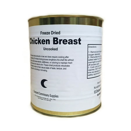 Military Surplus Freeze Dried Whole Chicken Breasts Single