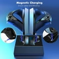 thumbnail image 5 of Mooroer PS VR2 Charging Station for Sony PS VR2 Sense Controllers with LED Light Magnetic High Speed Charging Dock Holder with Removable Type-C Charging Port Charging Dock for Sony PS VR2 Accessories, 5 of 7
