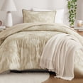 thumbnail image 5 of Mainstays Blurred Rose 2-Piece Beige Comforter Set, Twin/Twin XL, 5 of 11