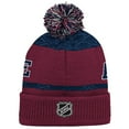 thumbnail image 2 of Childrens Colorado Avalanche Puck Pattern Cuffed Knit Hat - Size Boys, 2 of 4