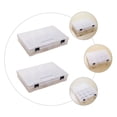thumbnail image 4 of WEUVEB Small Parts Organizer Box with Compartments White 2Pcs, 4 of 8