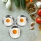 thumbnail image 3 of ColoMX Molde antiadherente para escalfar huevos, bandeja de acero inoxidable para hervir huevos, herramienta de cocina, sartén multifuncional para escalfar huevos al vapor y cocidos., 3 of 7