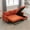 Velvet-Orange, variant on Resenkos Sleeper Sectional Sofa Flannel Couch Pull-Out Bed and Adjustable Backrest, Green