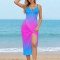 thumbnail image 2 of Kyusrd Robe Débardeur d'Été pour Femmes Robe Maxi Robe d'Été Robe de Plage pour Femmes Sans Manches, 2 of 9