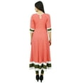 thumbnail image 4 of Bimba Women Designer Kurti Printed Rayon Long Maxi Dress Ethnic Casual Kurta, 4 of 7