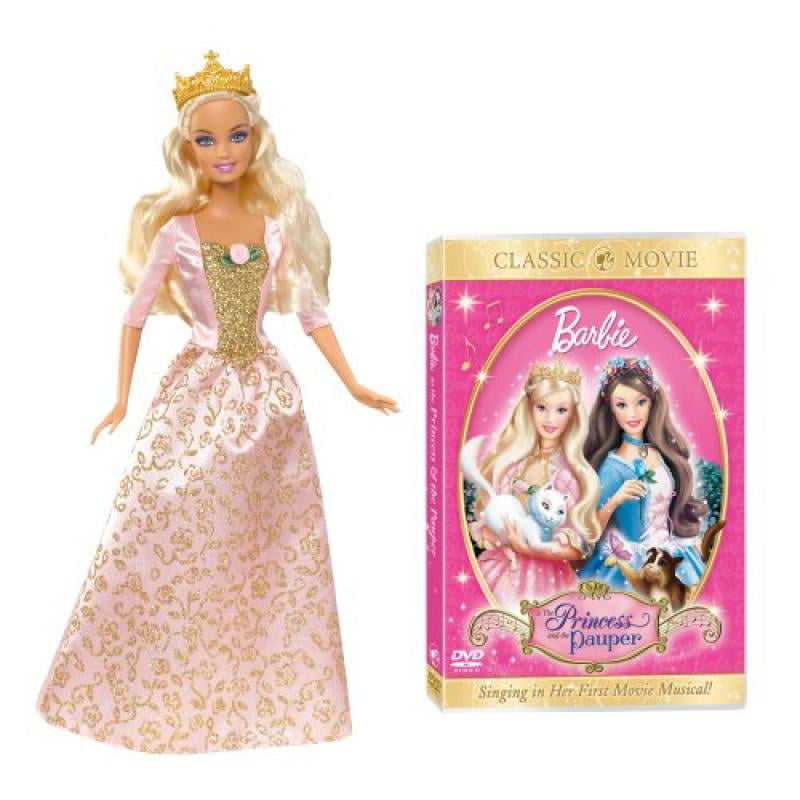 princess and the pauper barbie dolls