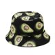 thumbnail image 1 of Unisex Reversible Avocado Print Bucket Hat Sun Cap For Men Women A, 1 of 3
