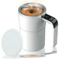 thumbnail image 1 of Taza automezcladora OUGETHER 380 ml con termómetro LCD, 1 of 8
