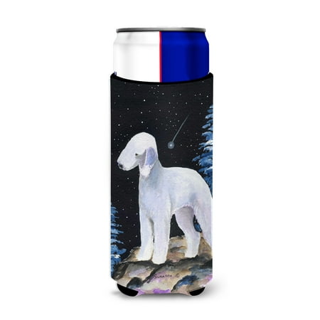 

Caroline s Treasures SS8455MUK Starry Night Bedlington Terrier Ultra Hugger for slim cans Slim Can multicolor