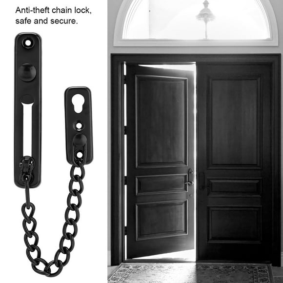 Door Chain Lock, Door Lock Chain Lock Stainless Steel Anti Theft Chain Lock Security Guard Safety Locks for Inside Door Home Hotel