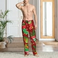 thumbnail image 6 of Lsque X-mas and New Year Print Men's Pajama Pants, Lounge Pant - Comfortable Home Wear,Elastic Waistband, Stylish Design-X-Large, 6 of 9