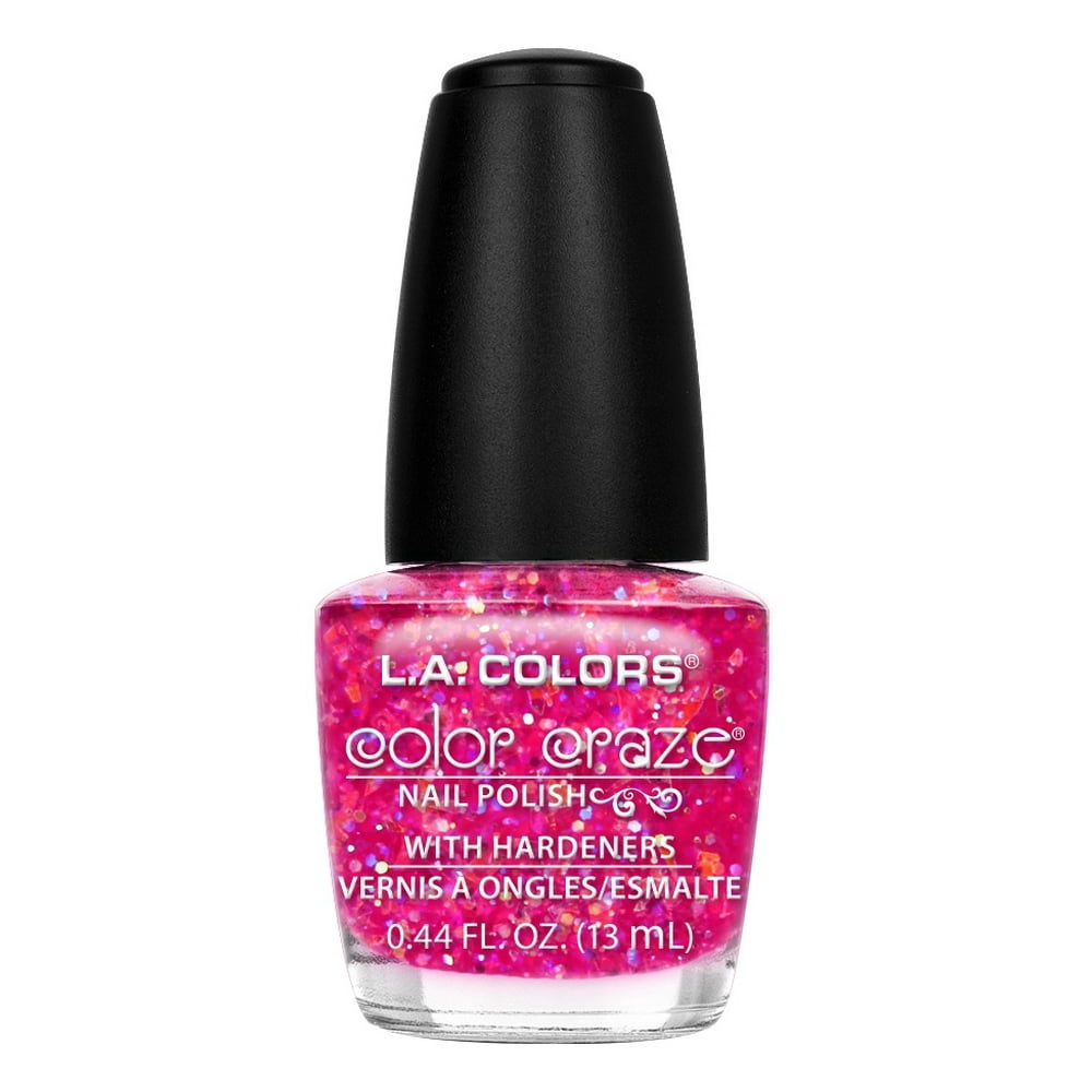 L.A. COLORS Color Craze Nail Polish, Broken Hearted, 0.44 Oz Walmart