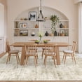 thumbnail image 3 of Roxstand Washable Rugs 10x14, Abstract Distressed Area Rugs for Living Room, Non Slip Accent Bedroom Rug (10'x14', Beige), 3 of 11