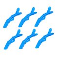 thumbnail image 4 of Minkissy 6Pcs Hair Salon Clips Alligator Shape for Professional Use and Travel Use Blue 11In x 1.5In x 3.2In, 4 of 4