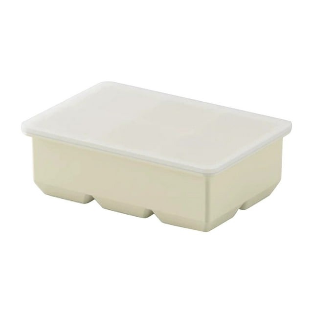 SXcggal Large Cube Storage Refrigerator Artifact Silicone Easy To Use (6 Grids) Healthy Unbreakable Multitaskig Cookware