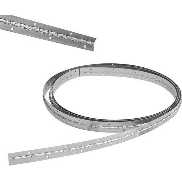 Bisagra de Piano Lock LBP23H 1 1/4 x 3.5 m con Orificios