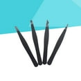thumbnail image 2 of HLONK 4pcs Stainless Steel Eyebrow Tweezers With Slant Flat Angled Pointed Tips For Eyebrow Ingrown Hair And Splinters With St, 2 of 8