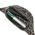 thumbnail image 5 of Unique Bargains 1 Pc Fanny Pack Leopard Pattern Waist Bag Camel, 5 of 6
