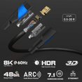 thumbnail image 2 of – 2x2 m – Ca HDMI 4K (4K@120Hz y 4K@60Hz para una espectacular experiencia ultra-HD – alta velocidad con Ethernet, compatible con HDMI 2.0/1.4, Blu-ray/PS4/PS5/Xbox Series X/Switch, negro ) ACTIVE Biensenido a ACTIVE, 2 of 5