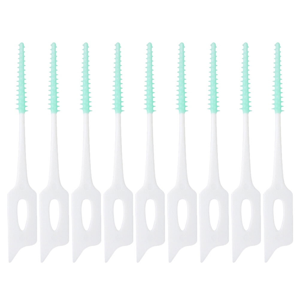 Interdental brush 2 Boxes Polyethylene Interdental Brush Teeth Interdental Brush Oral Cleaning