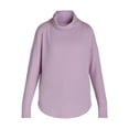 thumbnail image 2 of Time and Tru Women's Cowl Neck Waffle Knit Tunic, Size S-XXXL, 2 of 5