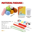 thumbnail image 2 of Elephant Crochet Kit for Beginners, Crochet Animal Kit with Video Tutorials, Complete Crochet Starter Kit, Crochet Hook with Yarn, Home Decoration Crocheting Set, 2 of 5
