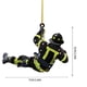 thumbnail image 2 of Decoraciones de Navidad para Árbol Colgante de Acrílico Doble Cara Decoración de Navidad Diseñada para Bomberos Decoraciones de Navidad para Niños, 2 of 3