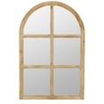 thumbnail image 3 of Matherne Farmhouse Arch Wood Window Decor Mirror, 3 of 7