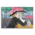 thumbnail image 1 of Epic Art 'Cafe Sous les Arbes' by Holly Wojhan, Acrylic Glass Wall Art, 16"x12", 1 of 8
