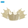 thumbnail image 3 of Cupcake Wrappers Paper, 24 Pack Baking Cups Crown Decoration, Light Gold Tone, 3 of 6